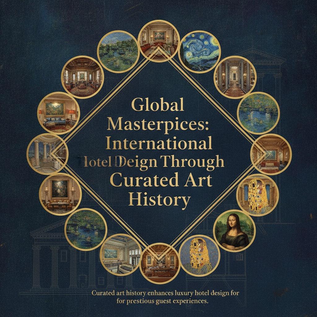 Global Masterpieces: Elevating International Hotel Design Through Curated Art History