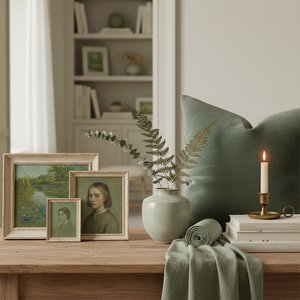 Sage Green Masterpieces: 10 Famous Paintings & Timeless Decor Inspiration