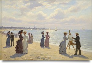 Eugène Boudin: Capturing Fleeting Moments – A Study of Light, Atmosphere & the Birth of Impressionism