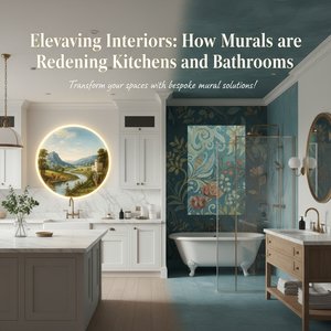 Elevating Interiors: How Murals are Redefining Kitchens and Bathrooms