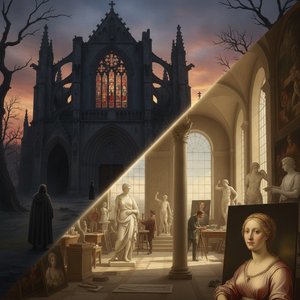 The Twilight of the Gothic: Navigating the Dramatic Transition to Renaissance Realism