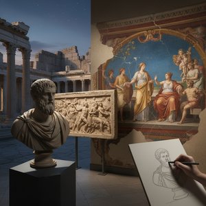 Echoes of Antiquity: Exploring Themes & Techniques in Classical Art Masterpieces