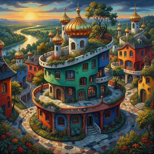 Friedensreich Hundertwasser: Un’Ode all'Organicità e alla Rivolta contro la Linea Retta