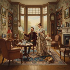 Robert Lillie: A Study in Victorian Genre Painting and Domestic Narrative