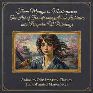 From Manga to Masterpiece: The Art of Transforming Anime Aesthetics into Bespoke Oil Paintings