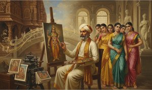 Raja Ravi Varma: Bridging Tradition & Modernity in 19th-Century Indian Art