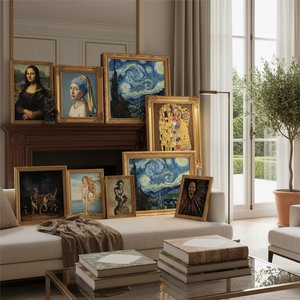 Timeless Masterpieces: 10 Classic Artworks for Elegant Homes |