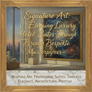 Signature Art: Elevating Luxury Hotel Suites Through Bespoke Masterpieces