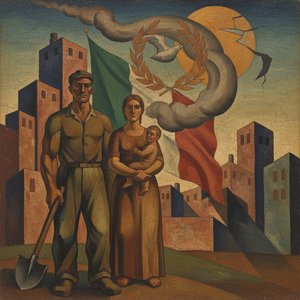 Mario Sironi: A Poetic of Modern Italian Identity Through Symbolism & Social Commentary
