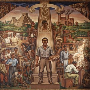 Diego Rivera: A Revolutionary Vision of Mexican Identity Through Muralism