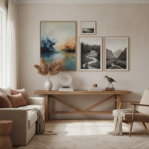 The Curated Interior: Emotional Resonance & Spatial Harmony Through Art Display