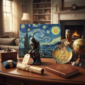 Célébrer un héritage : les reproductions d'œuvres célèbres comme cadeaux de retraite significatifs