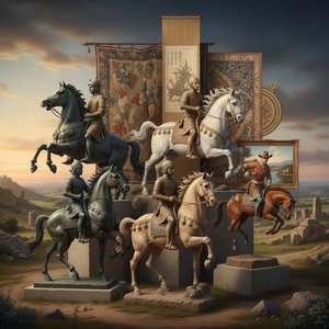 The Noble Steed: A Historical & Artistic Exploration of Equestrian Art Across Cultures