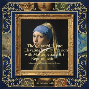 The Curated Home: Elevating Luxury Interiors with Masterpiece Art Reproductions