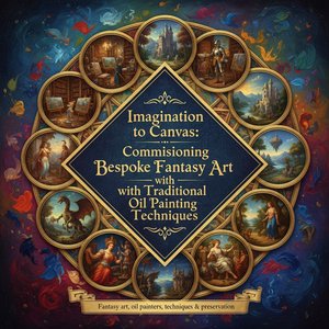 From Imagination to Canvas: Commissioning Bespoke Fantasy Art with Traditional Oil Painting Techniques