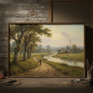 Charles-François Daubigny: Pioneering Atmospheric Light & Barbizon Realism