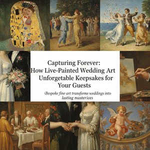 Capturing Forever: How Live-Painted Wedding Art Creates Unforgettable Keepsakes for Your Guests