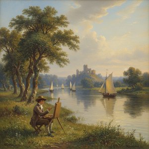 Richard Parkes Bonington: A Brief but Brilliant Career – Romantic Landscapes & the Dawn of Plein Air Painting