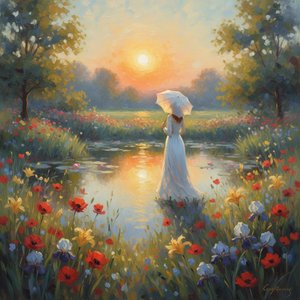 Capturing Fleeting Moments: Light, Color & Emotion in Impressionistic Art