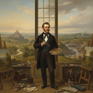 William James Müller: Il Sentimento Paesaggistico tra Realismo e Orientalismo nella Pittura Britannica
