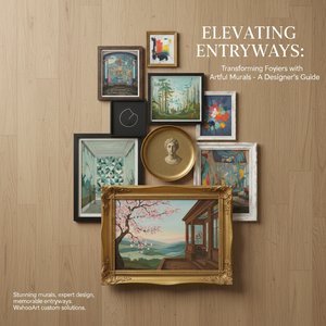 Elevating Entryways: Transforming Foyers with Artful Murals - A Designer's Guide