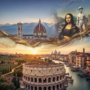 Timeless Italy: A Visual Journey Through Iconic Masterpieces and Eternal Landscapes