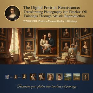 The Digital Portrait Renaissance: Transforming Personal Photography into Timeless Oil Paintings Through Artistic Reproduction