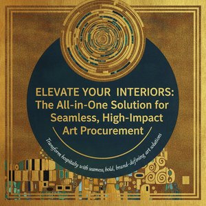 Elevate Your Hotel Interiors: The All-in-One Solution for Seamless, High-Impact Art Procurement