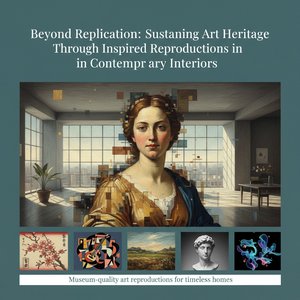 Beyond Replication: Sustaining Art Heritage Through Inspired Reproductions in Contemporary Interiors