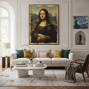 Masterpiece Accents: Elevating Interior Design Through the Timeless Legacy of Iconic Fine Art Reproductions