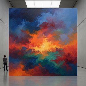 Chromatic Atmospheres: Exploring the Philosophical Foundations of Color Field Painting