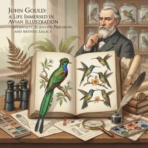 John Gould: A Life Immersed in Avian Illustration – Biodiversity, Scientific Precision, and Artistic Legacy