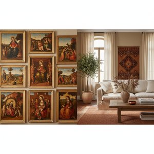 Top 10 Capodopere Pictate în Nuanțe de Siena: Artă Clasică pentru Decor Rafinat