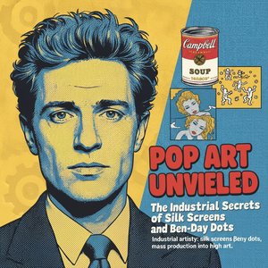 Pop Art Unveiled: The Industrial Secrets of Silk Screens and Ben-Day Dots