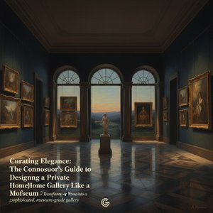 Curating Elegance: The Connoisseur's Guide to Designing a Private Home Gallery Like a Museum Professional