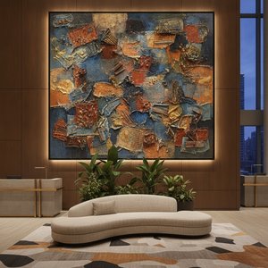 Mixed Media Art for Hospitality: A Professional Guide to Texture, Layering, and High-Impact Interior Design