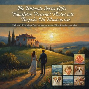 The Ultimate Secret Gift: Transform Personal Photos into Bespoke Oil Masterpieces
