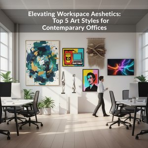 Elevando la Estética del Espacio de Trabajo: Los 5 Estilos Artísticos Principales para Oficinas Contemporáneas