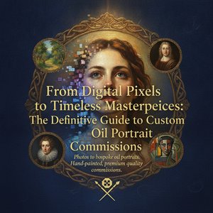 From Digital Pixels to Timeless Masterpieces: The Definitive Guide to Custom Oil Portrait Commissions