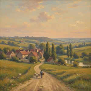 Albert Charles Lebourg: A Study in Atmospheric Impressionism & Rural France