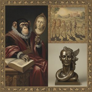 Mirrors of Humanity: A Scholarly Exploration of Anthropomorphic Masterpieces and Animal Allegory in Art History