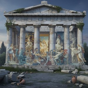 Echoes of Olympus: Mythological Narratives in Western Art Through the Ages