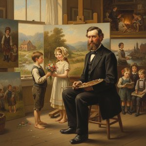 John George Brown: Capturing American Life & Sentiment in 19th-Century Genre Painting