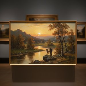Edward Mitchell Bannister: A Pioneer of American Landscape Painting & Artistic Recognition