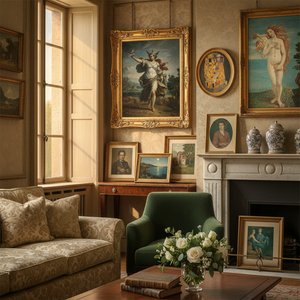 Romantic Masterpieces: 10 Artworks for a Timeless Home Decor Aesthetic