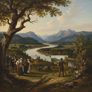 Thomas George Webster: Navigating Genre Boundaries & American Identity in 19th-Century Landscape Painting