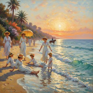 Capturing Sunlight: The Radiant Magic and Impressionist Brilliance of Joaquín Sorolla's Masterpieces