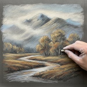 The Art of Chalk: Mastering Texture, Softness, and Depth in Fine Art