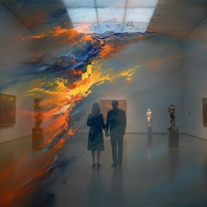 The Curated Canvas: Integrating Contemporary Abstract Art into Luxury Hotel Interiors