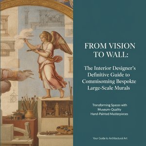 The Architect of Atmosphere: A Designer's Definitive Guide to Commissioning Large-Scale Bespoke Murals